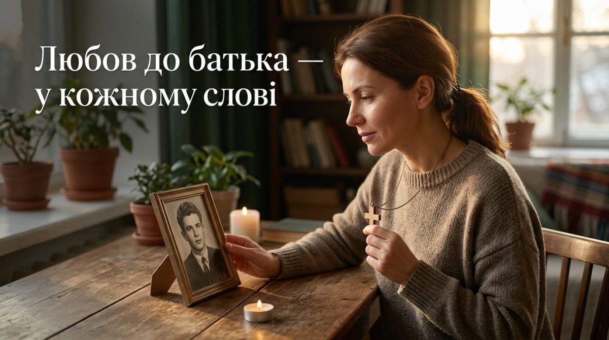 Чому молитва за батька важлива - картинка