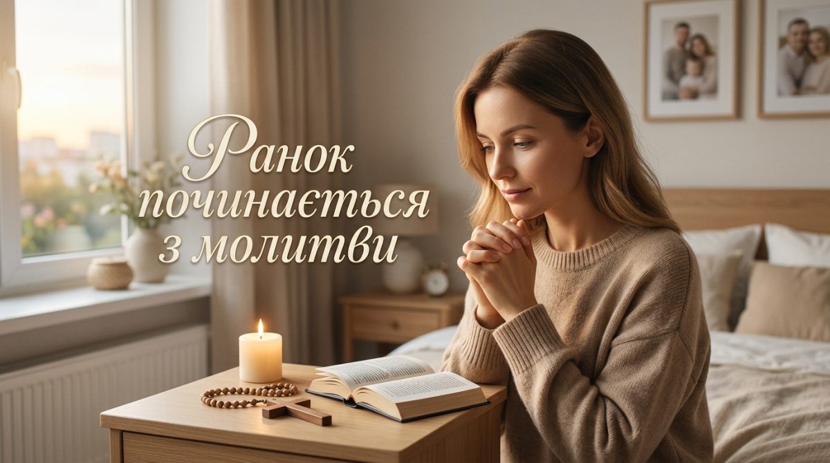 Чому важливо молитися вранці - картинка