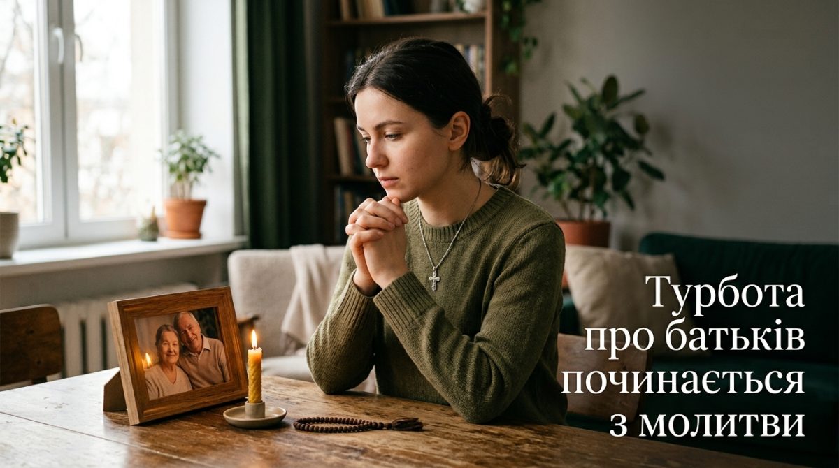 Чому важливо молитися за батьків - картинка