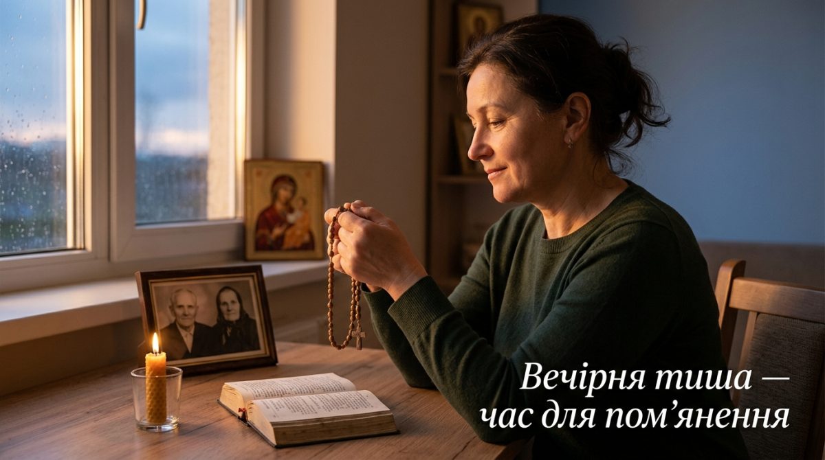 Чому важливо молитися за померлих увечері - картинка