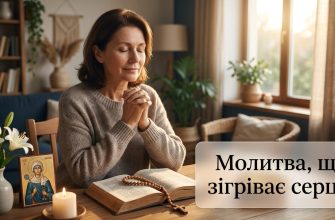 Молитва до святої Марти: свічка та молитовник на столі