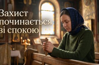 Молитва про захист від ворожнечі та душевний спокій