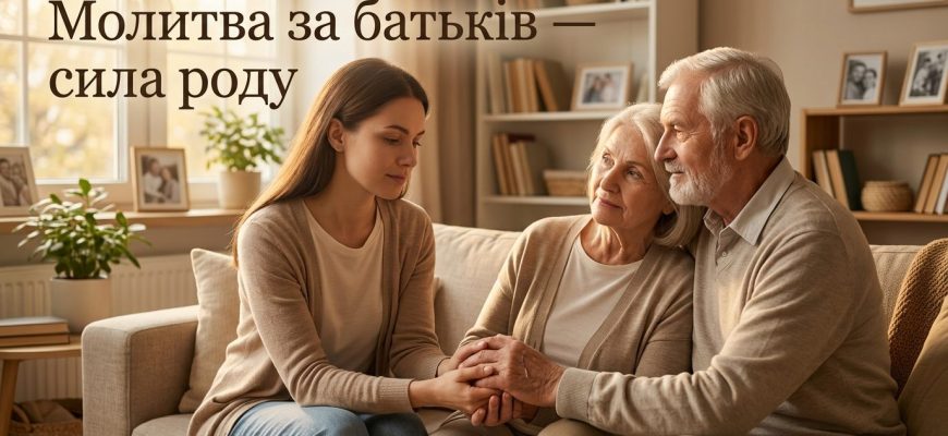 Людина молиться за батьків перед іконою зі свічкою