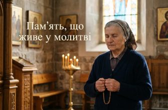 Запалена свічка на столі поруч із відкритою молитовною книгою